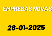 Empresas Novas em Portugal no dia 28-01-2025