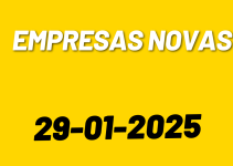 Empresas Novas em Portugal no dia 29-01-2025