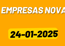 Empresas Novas em Portugal no dia 24-01-2025