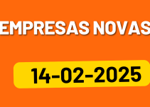 Empresas Novas em Portugal dia 14-02-2025