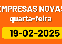 Empresas Novas em Portugal – 19/02/2025 🚀